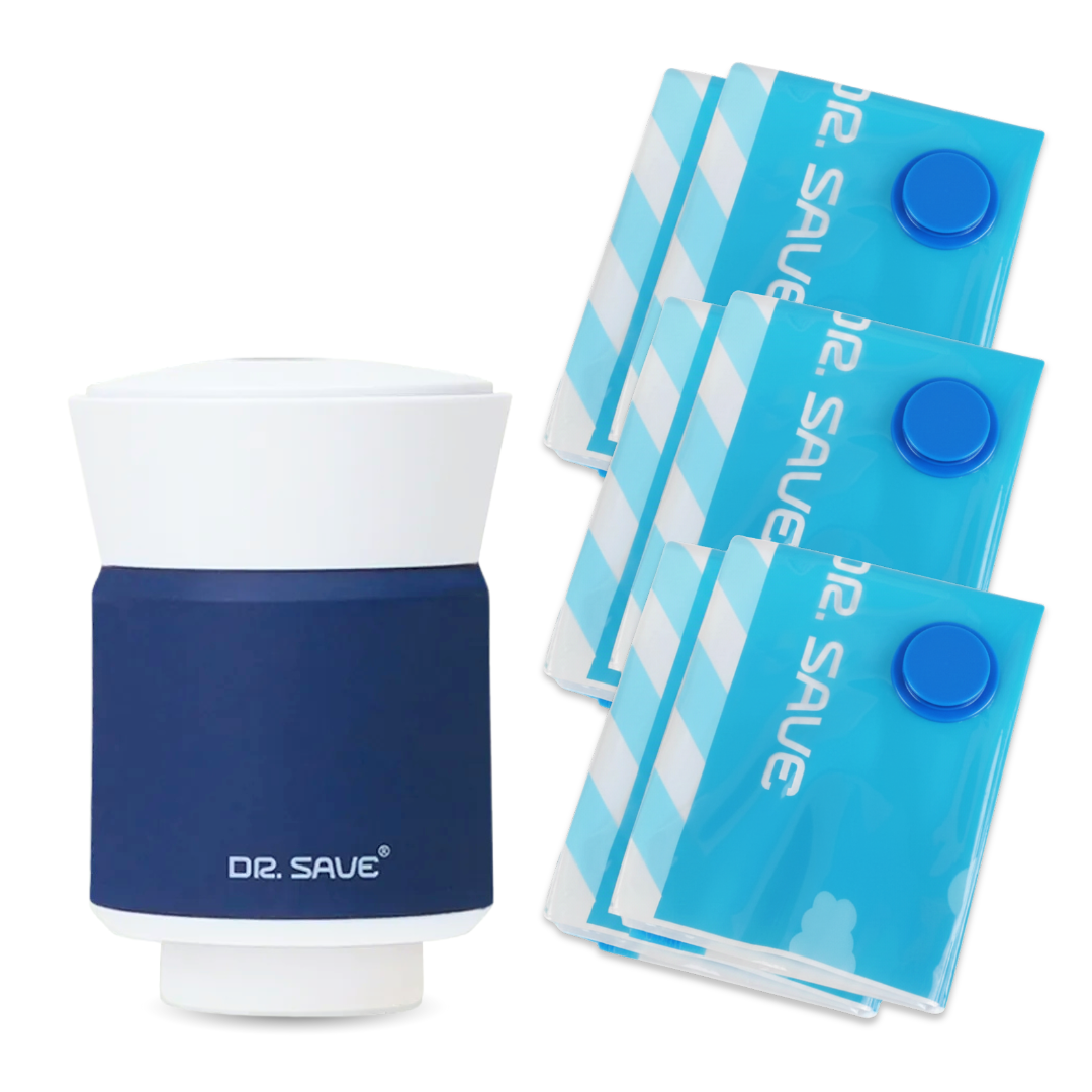 DR.SAVE_ALPHA_blue圧縮袋ブルー