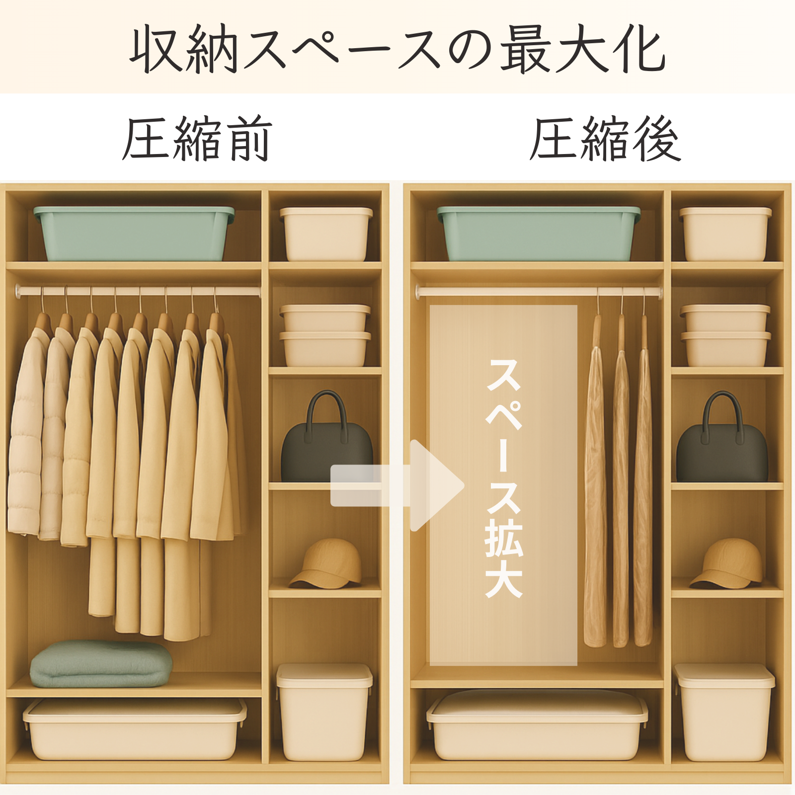 DR.SAVE_hang_bag 収納スペースの最大化