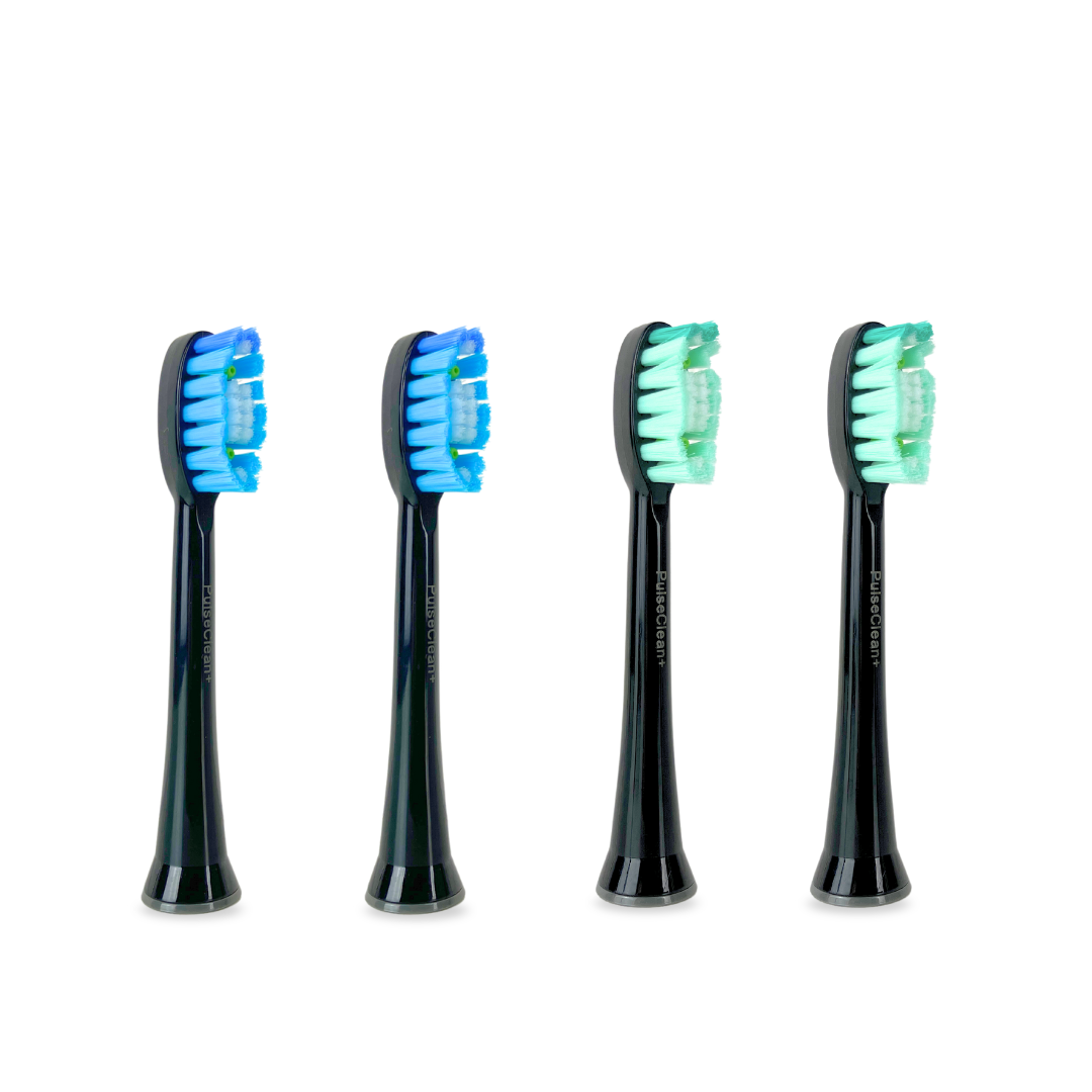 ZERO_PulseClean_交換用ブラシブラック４本